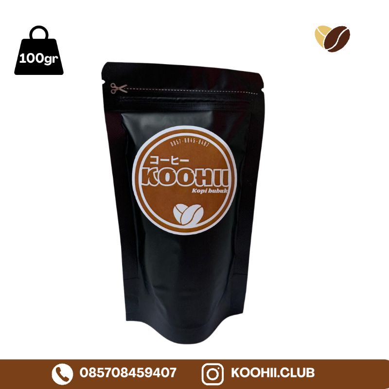 

KOOHII kopi bubuk 100gr