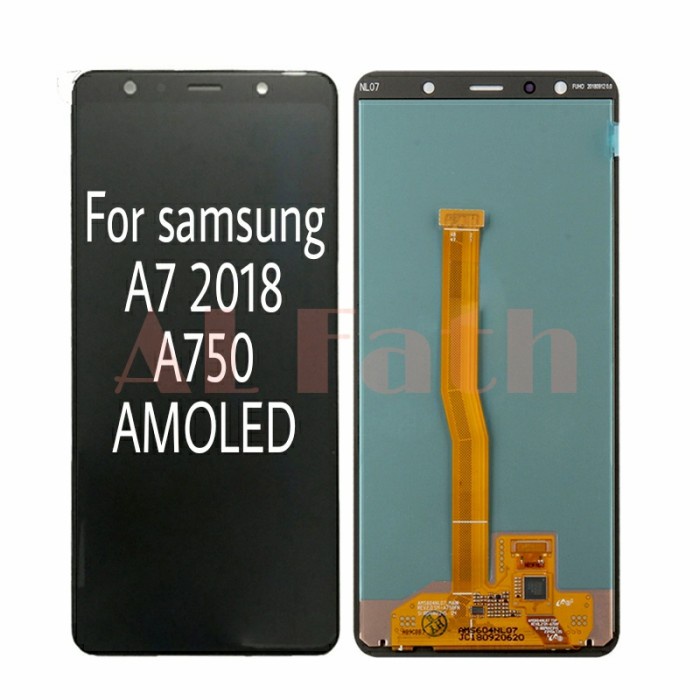 {SinarStore} LCD TOUCHSCREEN SAMSUNG GALAXY A7 2018 / A750 - AMOLED Limited