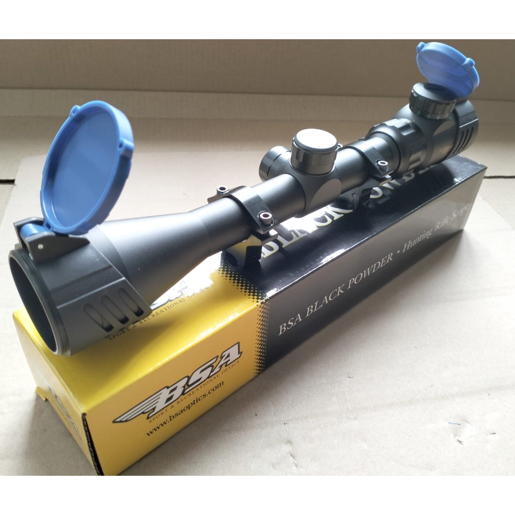 Teleskop / Telescope Bsa 3-9X40 Eg Tutup Flip