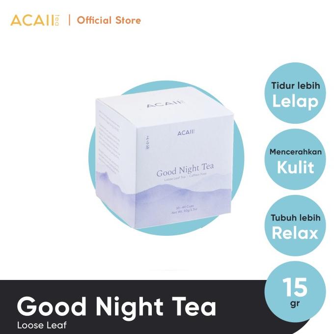 

Acaii Tea Loose Leaf Good Night Tea 45gr