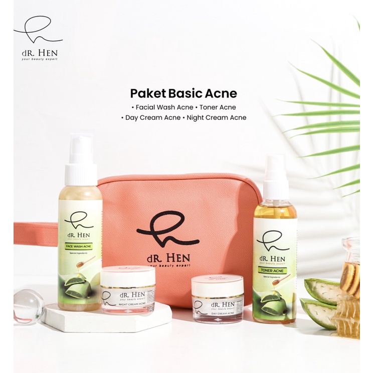 dR Hen Skincare Paket Basic Agne