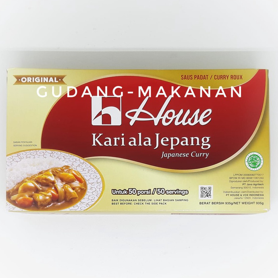 

Ready Stock House Curry / Saus Kari lokal ala Jepang 1 kg