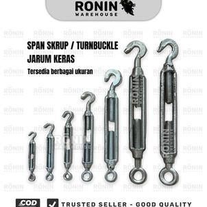 

ERA183 Jarum Keras 5/8 3/4 7/8 1 Span Skrup Turnbuckle M16 M20 M22 M24 **