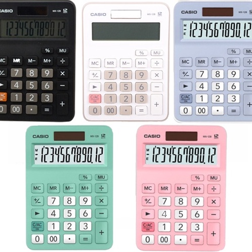 

(3»Y ごF> CASIO 12 DIGIT KALKULATOR CALCULATOR ALAT HITUNG MESIN HITUNG FANCY KANTOR OFFICE FANCY DELIGHT CALCULATOR CASIO SERIES MX 12 B MX12 B MX 12 WE 12 LB GN PK GARANSI RESMI ASABA- top.produks.!