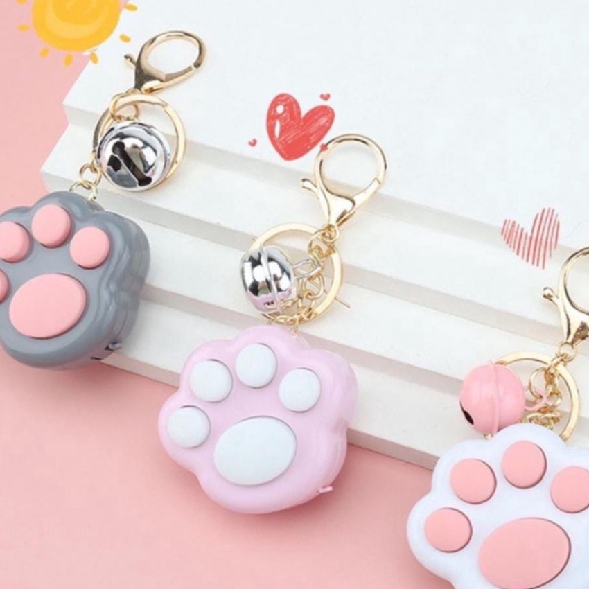 [ET/❦M☞) Mainan Fidget Musik Mini Anak-anak Fidget Toy Lovely Portable Funny Cat Paw Push Fidget Gam