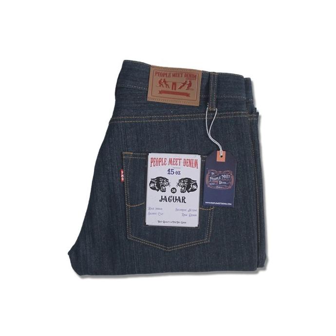 PMD & CO - JAGUAR - Celana Jeans Pria - Denim Selvedge Accent