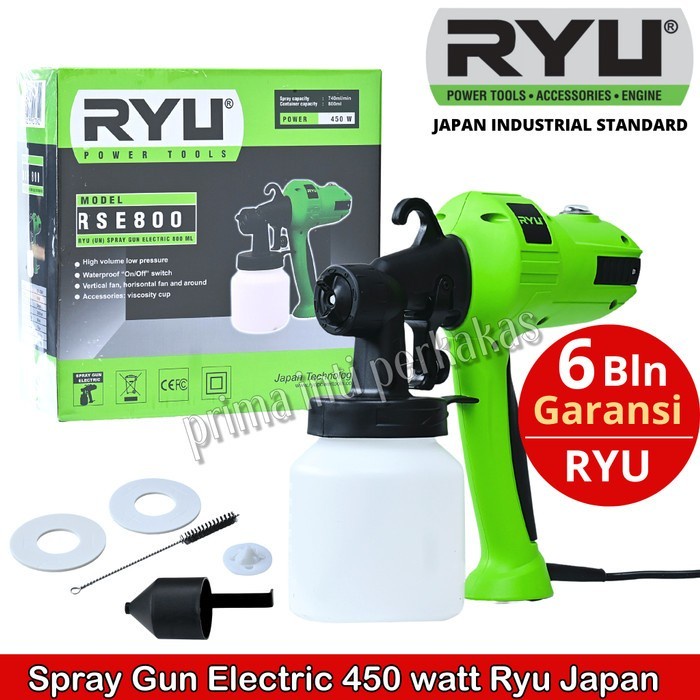 {GreenShop} RYU Spray Gun Electric / RSE 800 - RSE800 Diskon