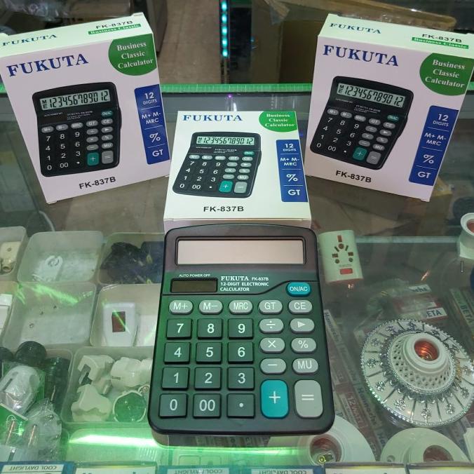 

=====] KALKULATOR MEJA 12 DIGIT