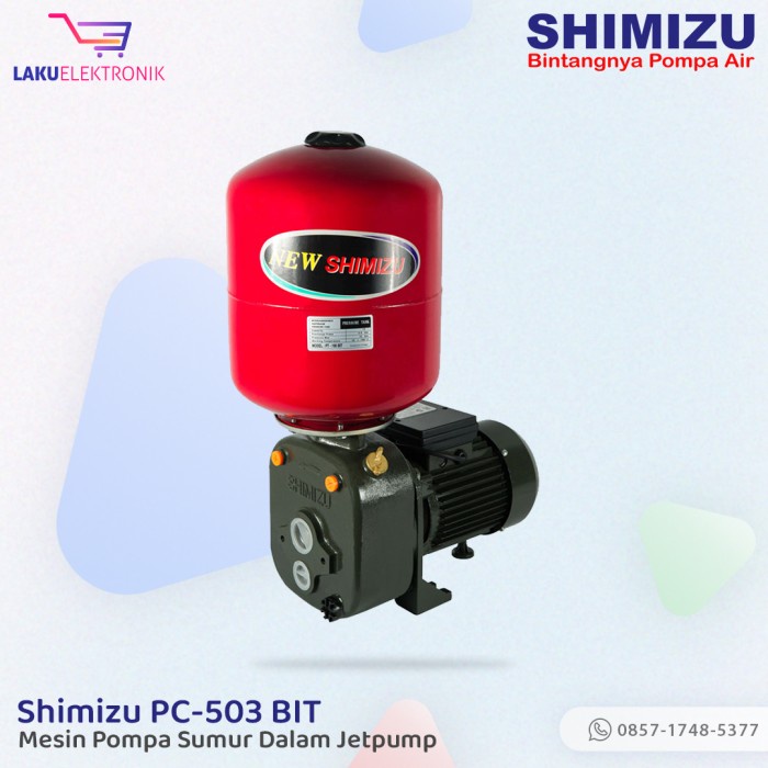 Shimizu Jet Pump + Tabung PC503BIT PC 503 BIT