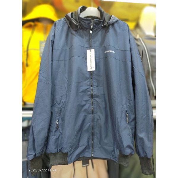 JAKET FREESTYLE NEW BB JUMBO 4XL DAN 5XL POLOS WATER REPELLANT WINDROOP ANTI AIR