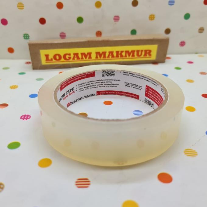 

=====] LAKBAN ISOLASI DOS PAKET OPP TAPE BENING 2CM TEBAL (NACHI ORIGINAL)