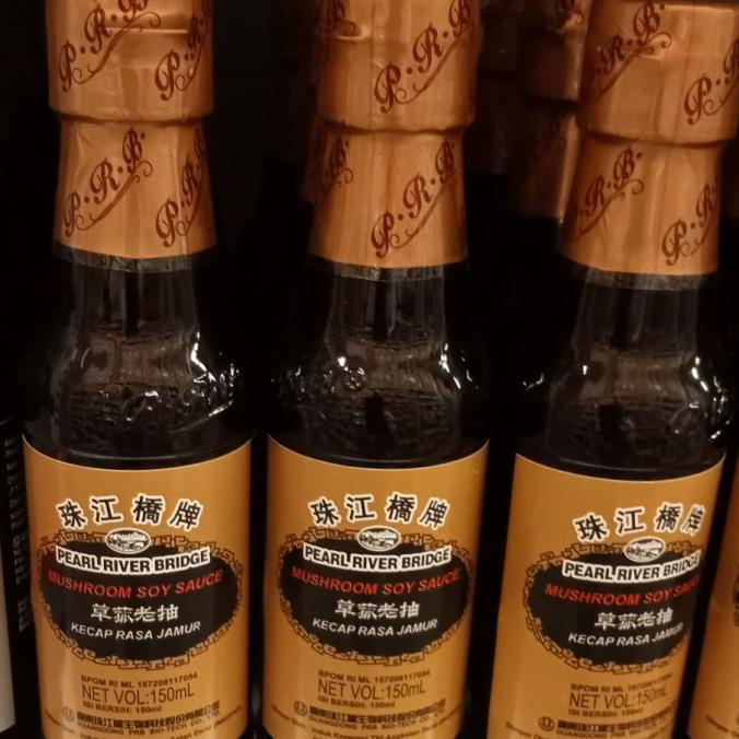 

@@@@] PEARL RIVER BRIDGE MASHROOM SOY SAUCE kecap rasa jamur 150 ml