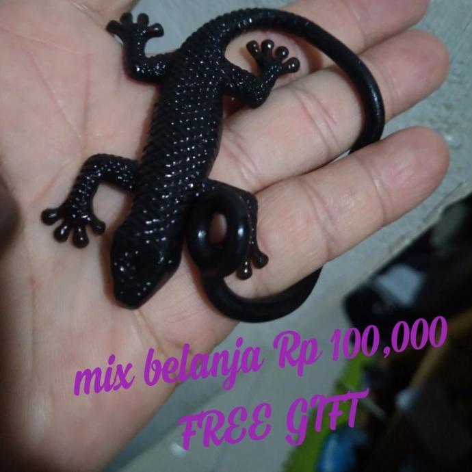 ] mainan serangga prank gag cicak cecak halloween