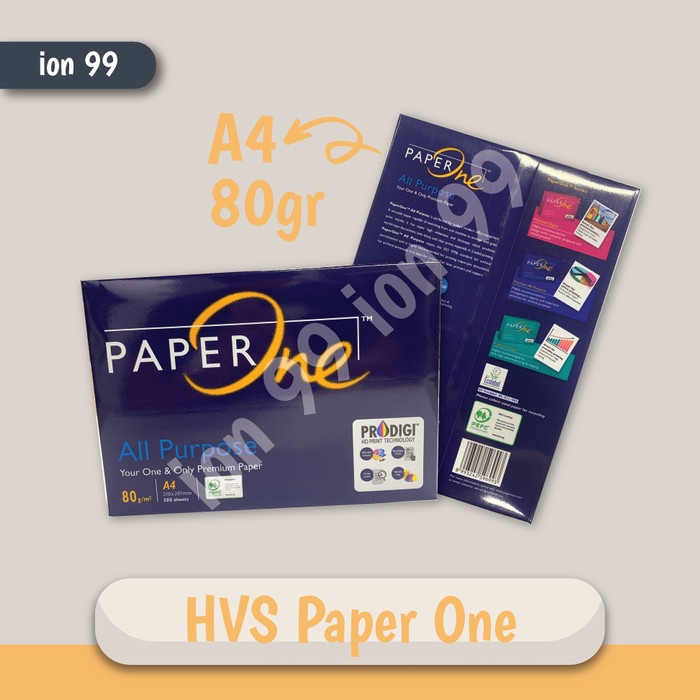 

Kertas HVS 80gr A4 F4 Paper One Rim HOT PROMO