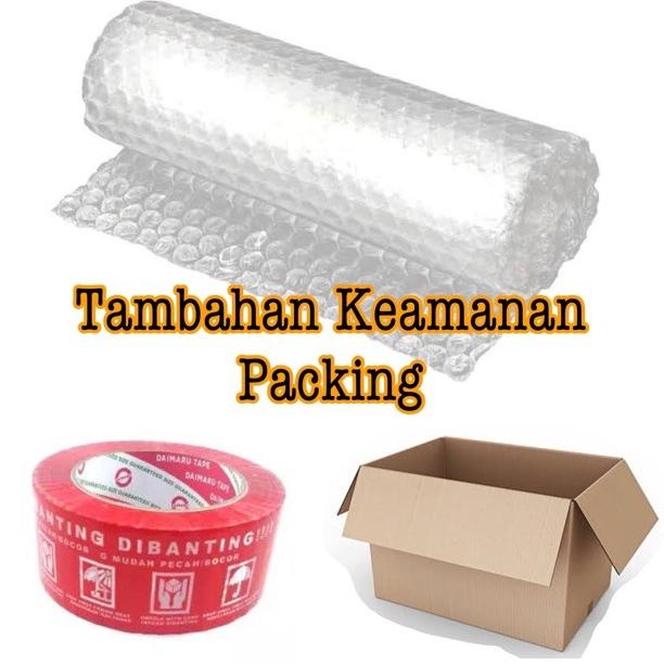

yang dicari] TAMBAHAN BUBBLE WRAP [ BELI 1 = 1 LAPIS BUBBLE WARP ] + KARDUS