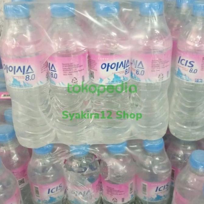 

((((()paling dicari] LOTTE ICIS AIR MINERAL KOREA 500 ml air mineral 1 pcs