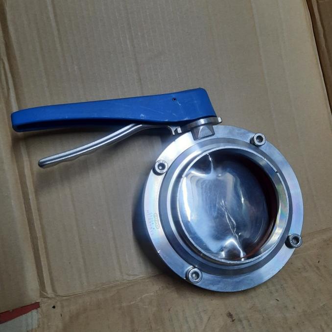 *:*:*:*:*] butterfly valve sanitary 304 4" inch SPV