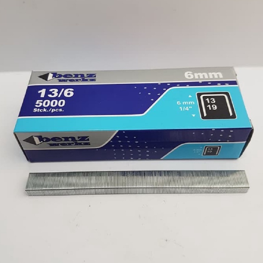 

TO9195 Isi Staples Manual Staples Tembak BENZ 13/6mm 6mm 5000pcs 4594