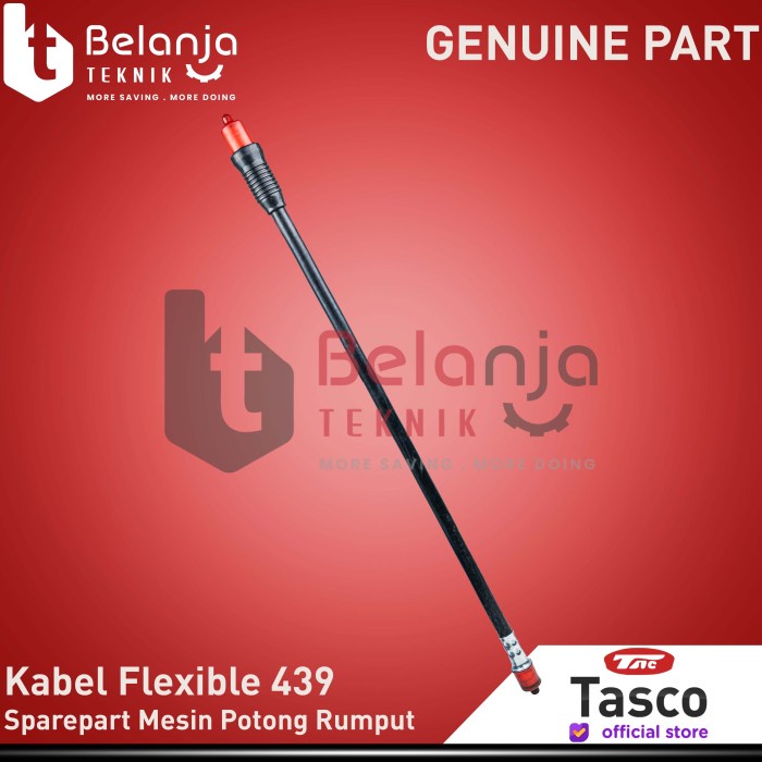 Terlaris Tasco Flexible Liner Shaft 439 Karet Tali Mesin Potong Rumput 4 Tak