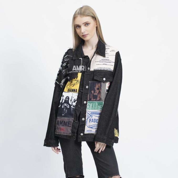 AMR ORIGINAL - HOME ALONE 552 - JACKET JEANS OVERSIZE TOXIC