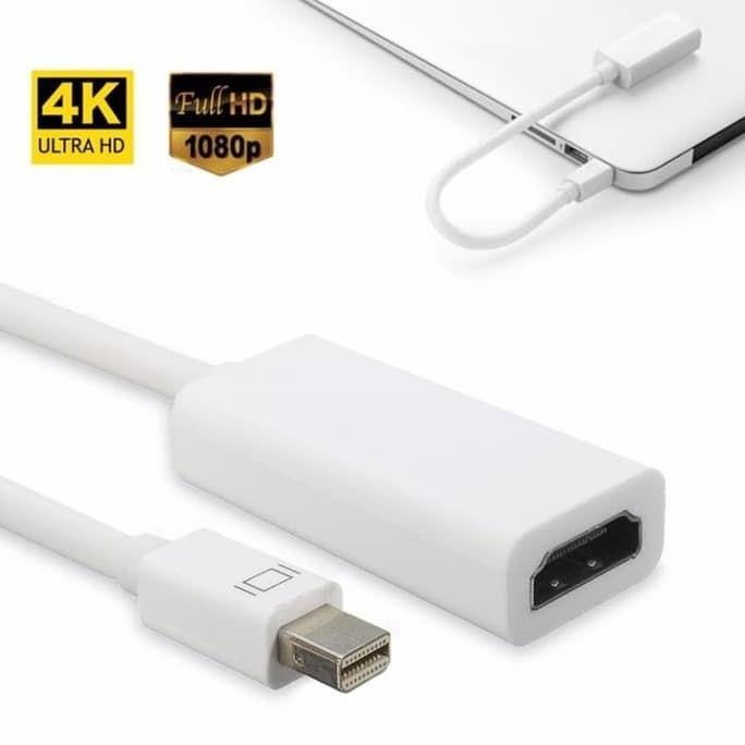 Konektor Macbook Pro Macbook Air Ke Proyektor - Mini Display To Hdmi