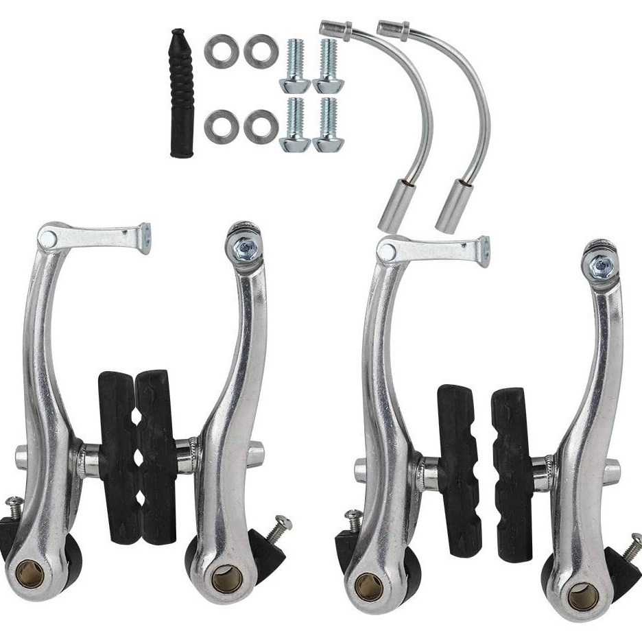 Murah.. Rem Sepeda Vbrake Full Alloy Chrome Sepeda Lipat MTB Minivelo DLL