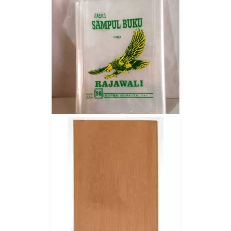 

42 Sampul Bening Plastik Boxy Isi 100 Lembar Merk Rajawali/ Sampul Coklat 9991