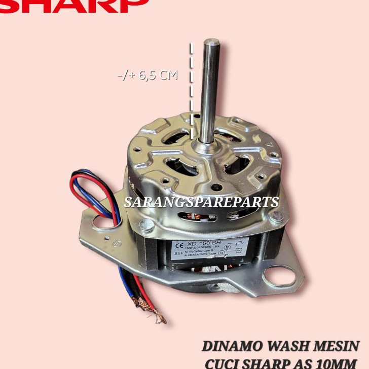 WDR073 DINAMO PENCUCI MESIN CUCI SHARP / MESIN WASH SHARP / MESIN PENCUCI SHARP / DINAMO PENGGILAS MESIN CUCI SHARP ||
