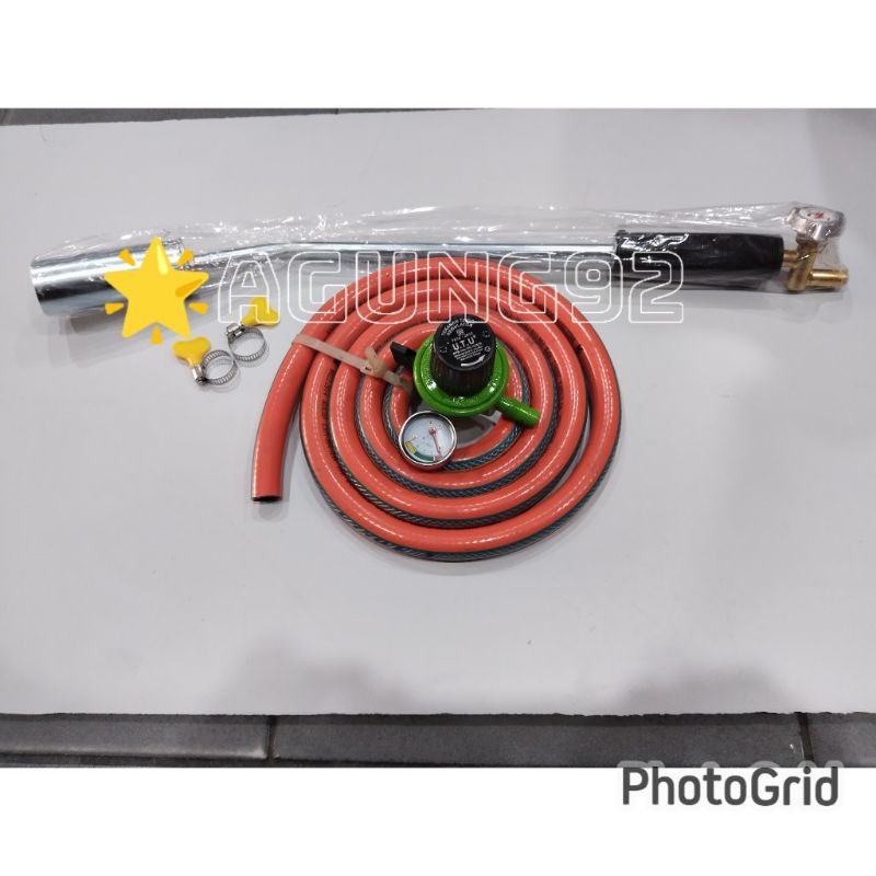 KOMPOR TEMBAK KOMPLIT REGULATOR HP+METER UTU