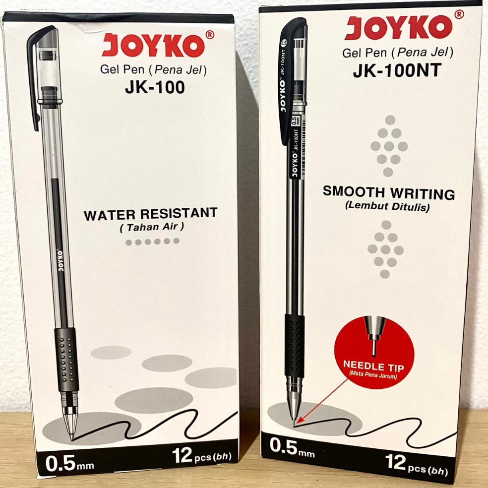 

[DCY] PULPEN GEL JOYKO JK-100 & JK-100NT - 1 Pack (12 pulpen) Best Product