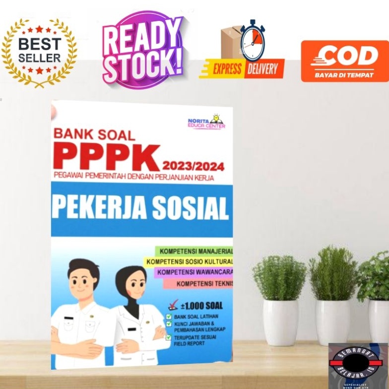[EPA82] BUKU PPPK PEKERJA SOSIAL 2023/2024 + SOAL SOAL LATIHAN TERUPDATE aeqll