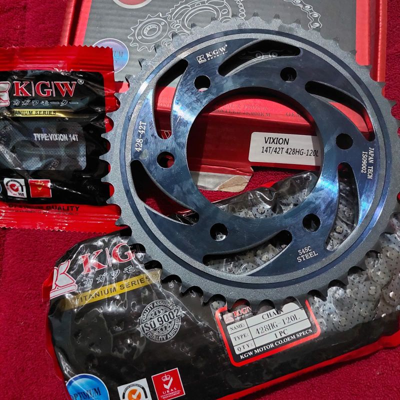 Gear Set Gear Paket Vixsion Lama Vixsion Old Kgw