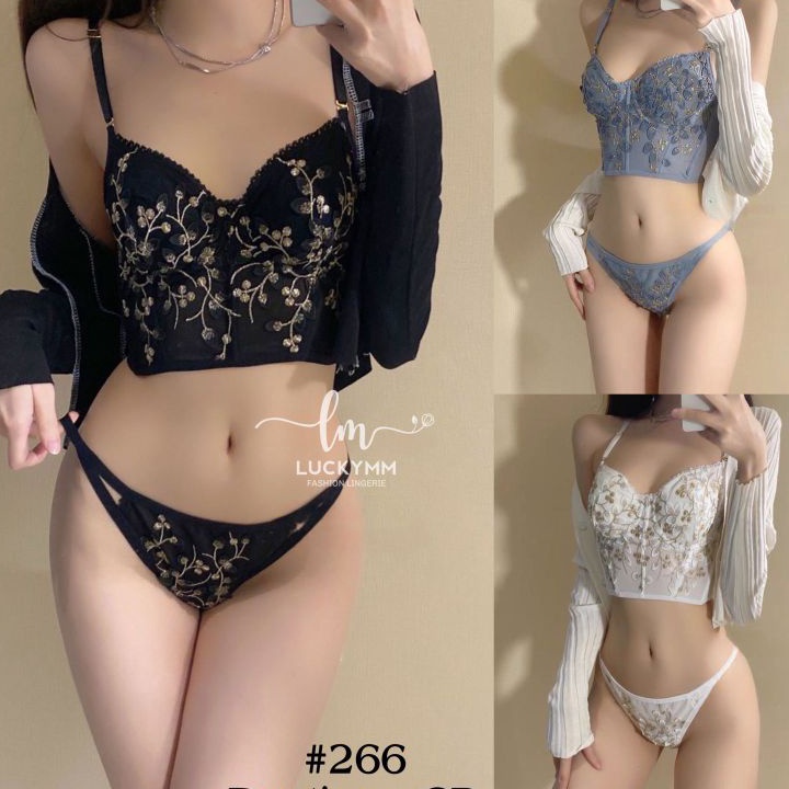 Star Seller. Sexy Lingerie Bustier Wanita / Lingerie sexy bustier set wanita 266