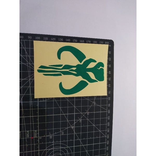 

cutting stiker mandolarian