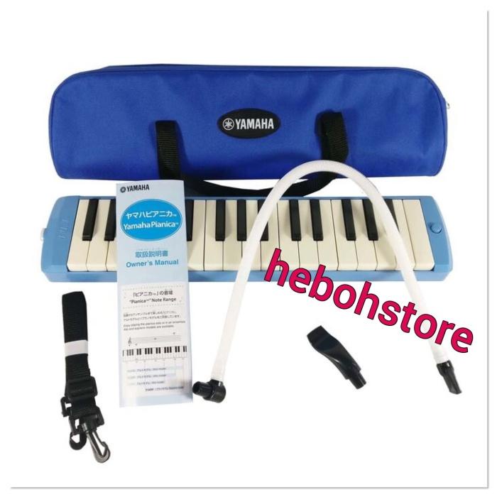 Pianika Yamaha P-32 D Original Biru Only