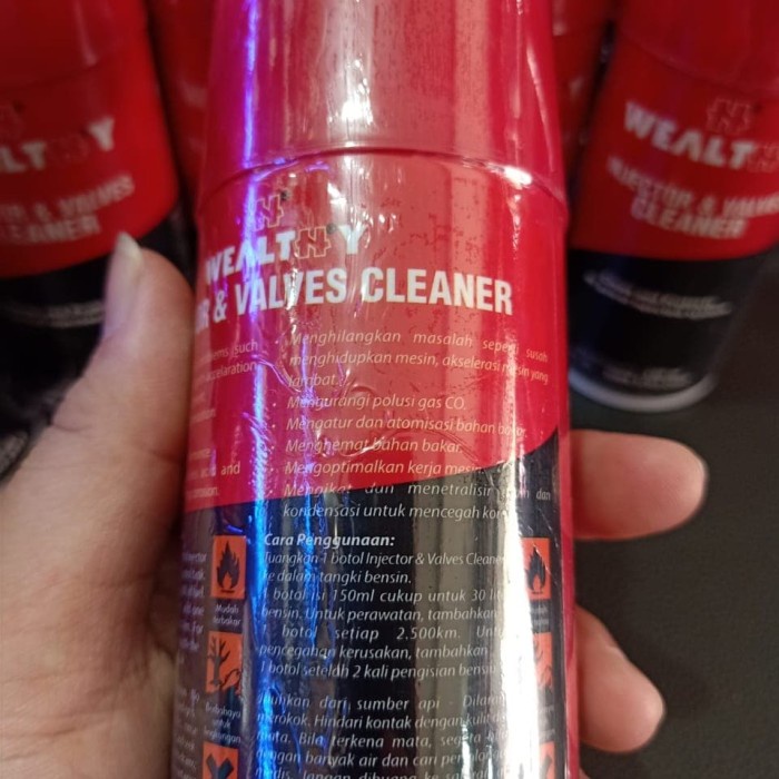injector valves cleaner wealthy campuran bensin irit bbm cikacika321