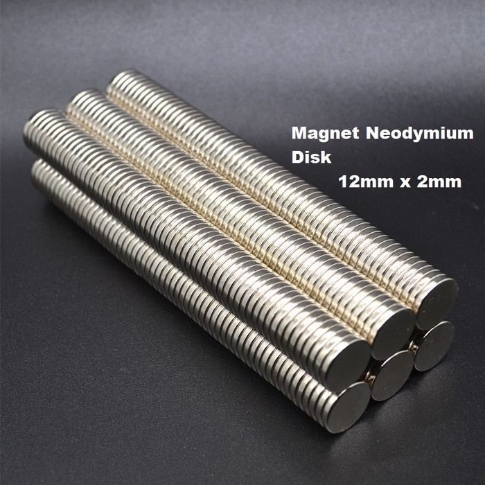 

Magnet Neodymium Disk 12mm x 2mm