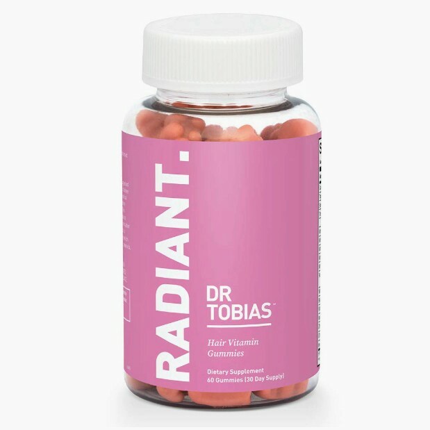 DR TOBIAS RADIANT HAIR VITAMIN GUMMIES WITH BIOTIN 5000 MCG 60 GUMMIES