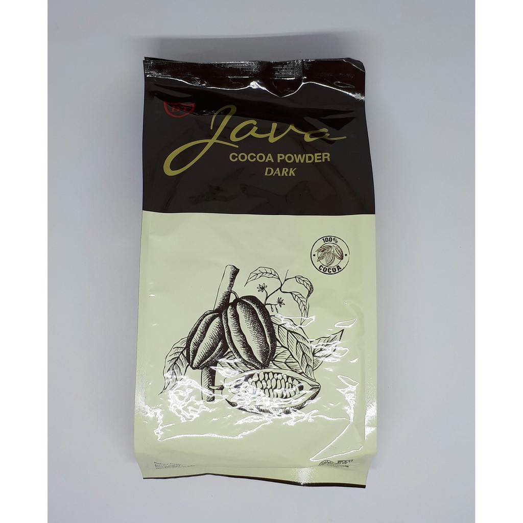 

Java Cocoa Dark Powder Bubuk Coklat Keto Friendly 1Kg