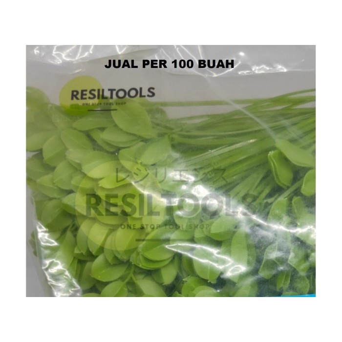 

Bestseller Per100 Kabel Ties Daun 15 Cm Tis Tie Pengikat Pohon Tanaman Hias Kebun