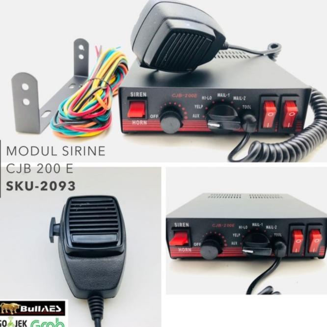 Toa Modul Sirine 200W Cjb 200 E I Sirine Patwal Cjb 200E