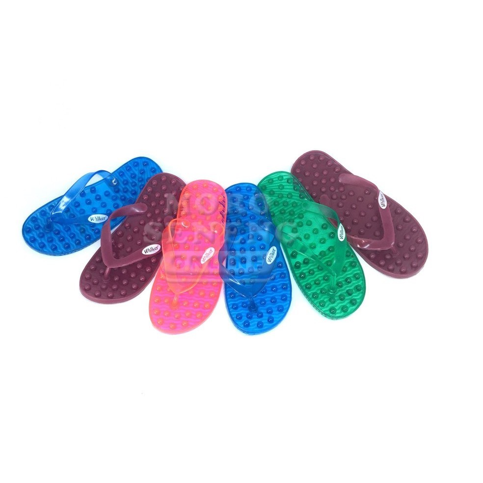 ' sandal jepit walker kesehatan akupuntur sendal wanita pria unisex duri besar relaksasi rematik
