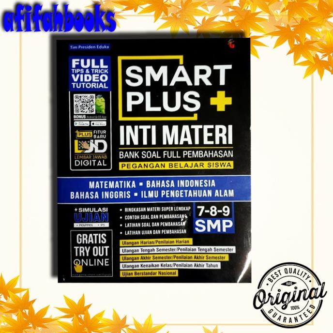 SMART PLUS SMP/MTS INTI MATERI BANK SOAL FULL PEMBAHASAN