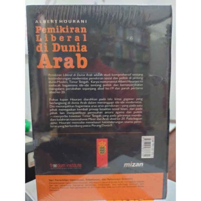 DISKON SPESIAL PEMIKIRAN LIBERAL DI DUNIA ARAB - ALBERT HOURANI TERLARIS