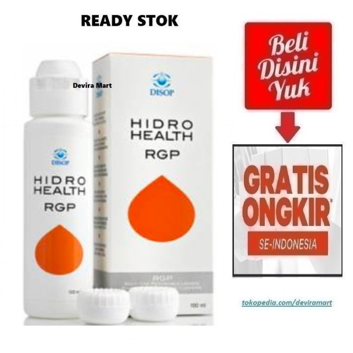 DISOP HIDRO HEALTH RGP PEMBERSIH LENSA CAIRAN SOFLENS HEALTHY