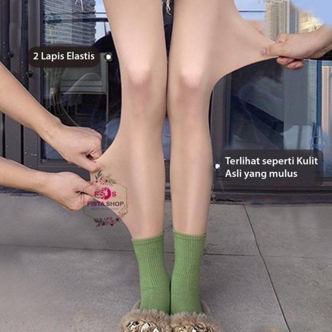 Mijing japan Socks Yesstyle Mijua Stocking kulit jepang seperti kulit