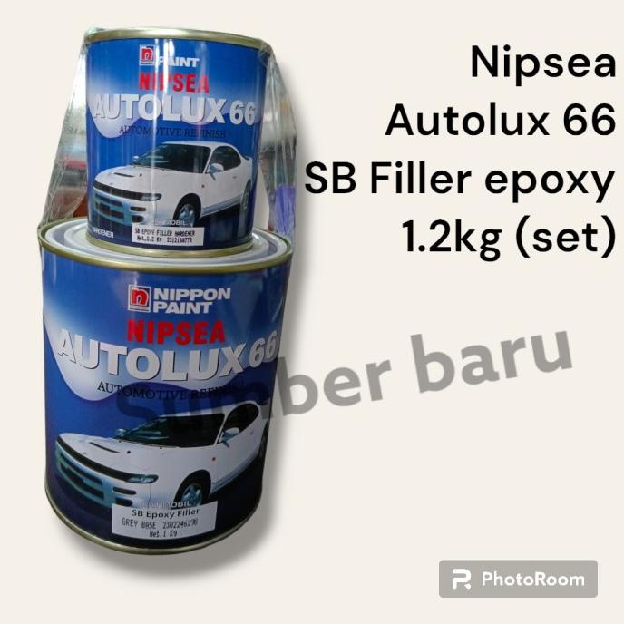 siap kirim] Nipsea autolux 66 Sb epoxy filler 1.2kg set