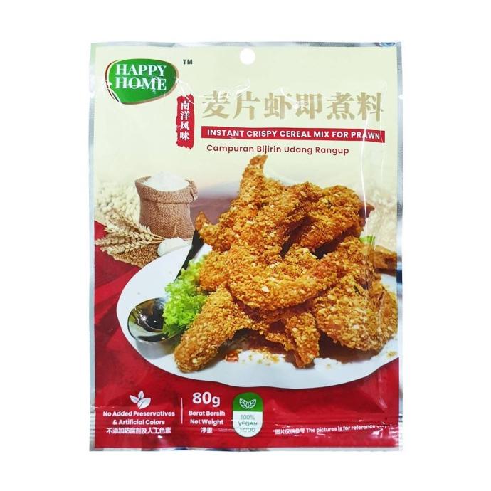 

\\\\\] Happy Home Crispy Cereal Prawn Vegetarian Bumbu Instant Cereal Prawn