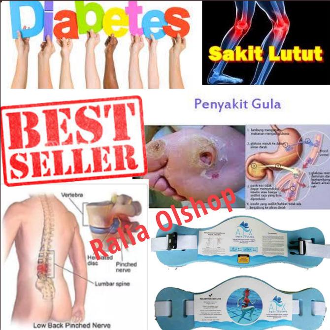 AA-Terapi SARAF KEJEPIT DAN PASCA STROKE / ALX AQUA WATER JOGGING BELT