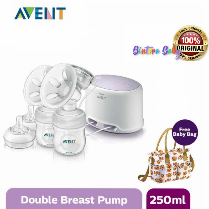Pompa Asi Philips Avent Elektrik Twin Double Pump Electric Avent